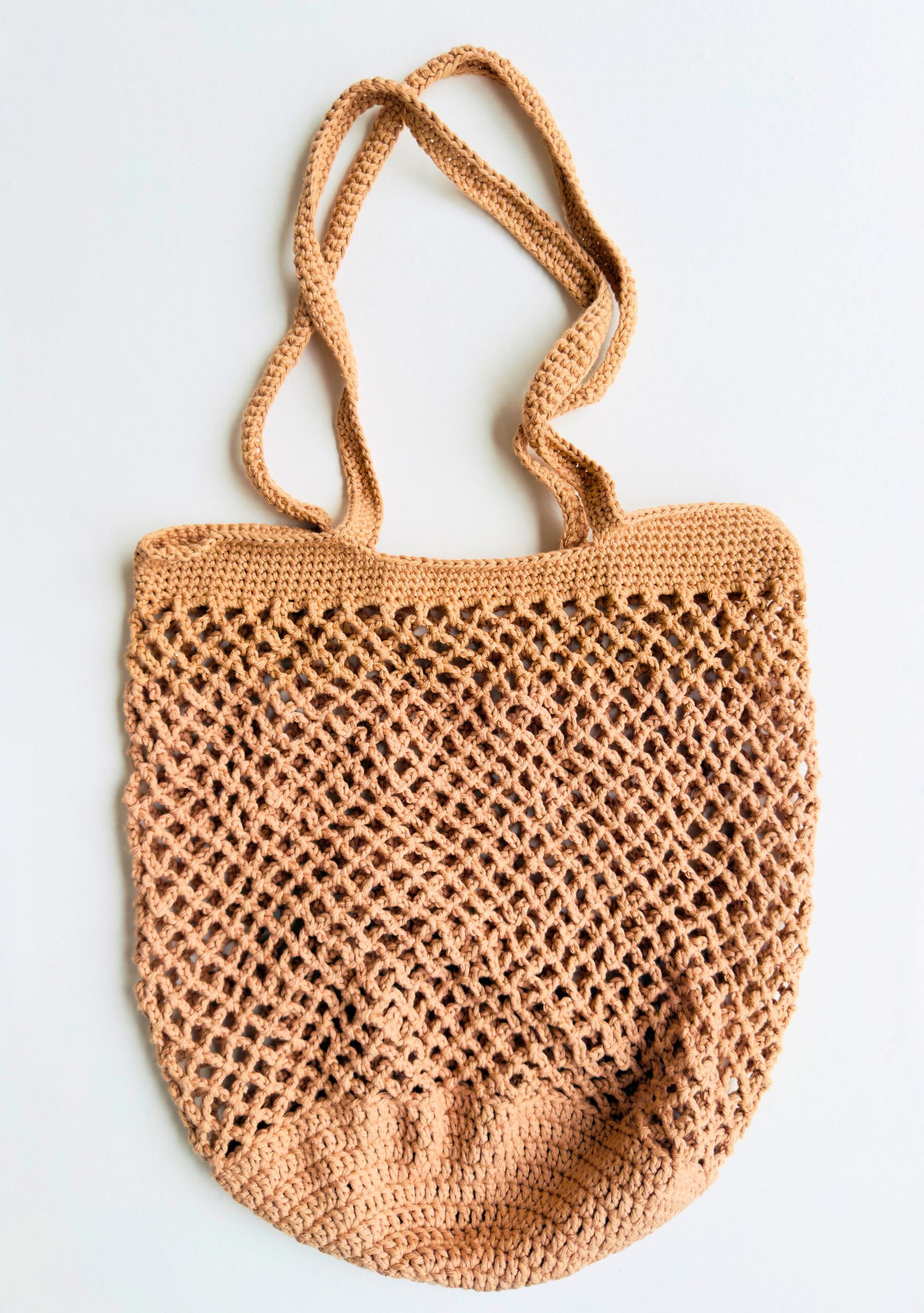 The Ultimate Cotton Mesh Market Bag: A Free Crochet Pattern