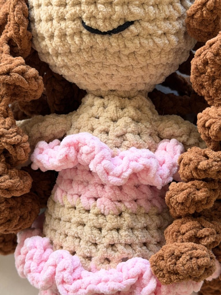 Crochet chenille mermaid Free pattern Details