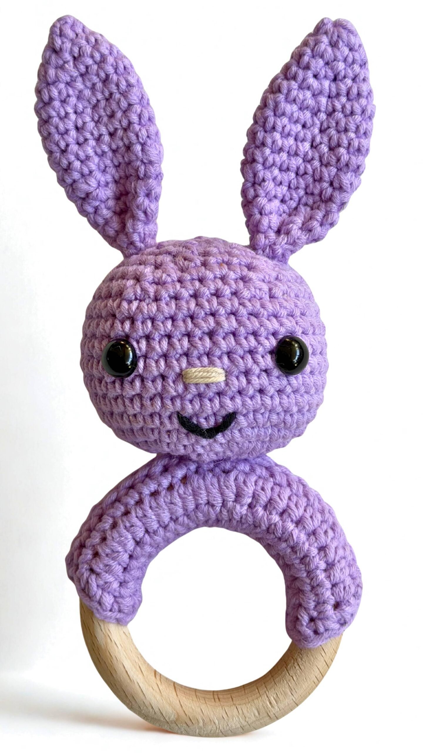 Bunny Baby Rattle FREE Crochet Pattern