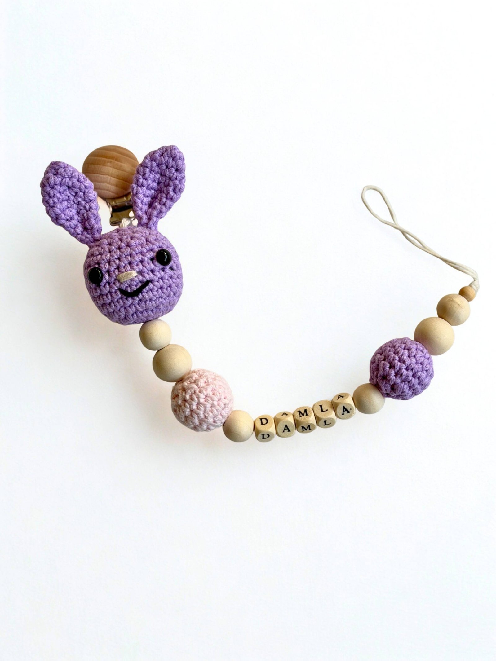 The Bunny Pacifier Clip: A Free, Beginner-Friendly Crochet Pattern